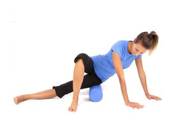 Iliotibial band syndrome online foam roller